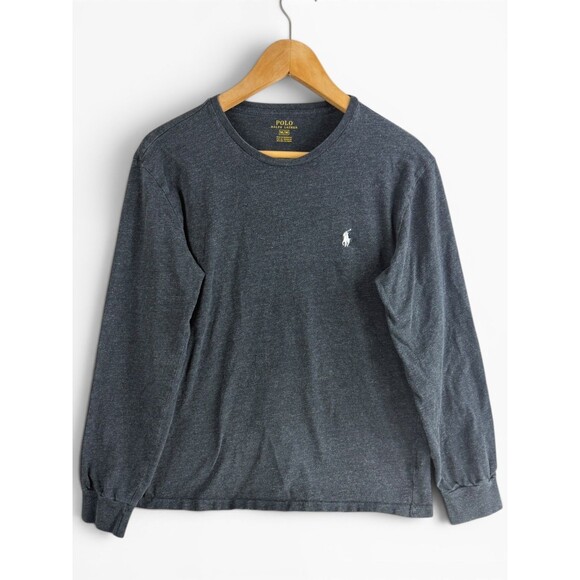 Polo by Ralph Lauren Other - Polo Ralph Lauren Knit Mens Medium Long Sleeve Dark Gray Pullover Shirt